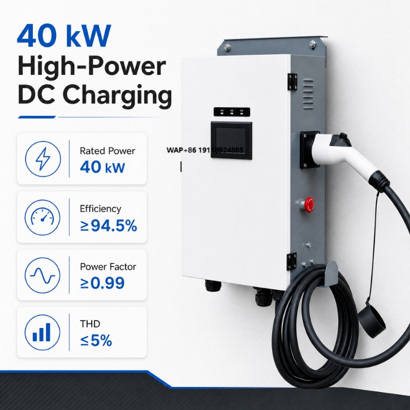 Ev Charger - Bodenmontierte Ladestationen DC EV-Ladestation 40KW 60KW