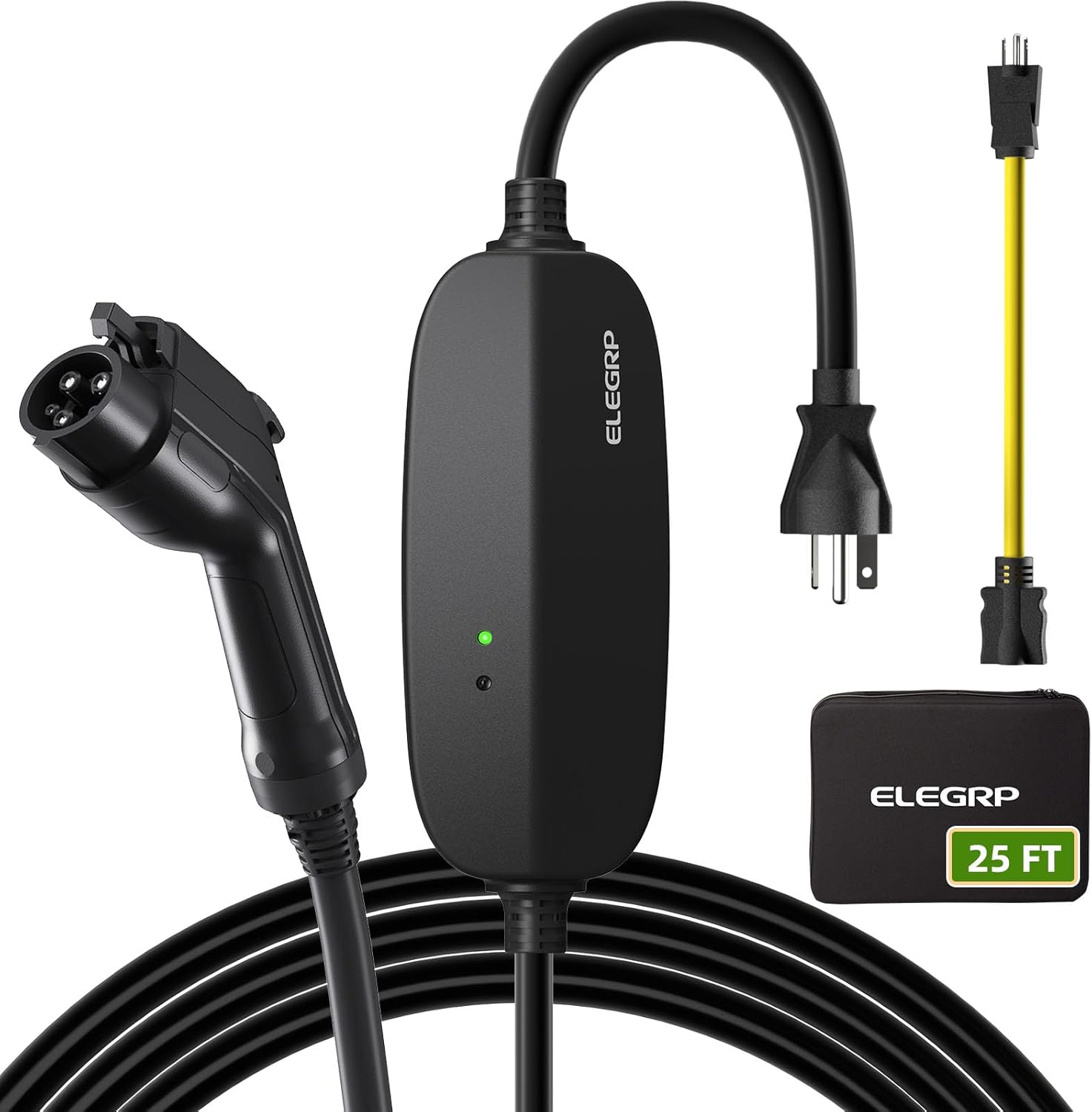 Portable Ev Charger - ELEGRP J1772 AC Schnell-Ladestation für Elektroautos