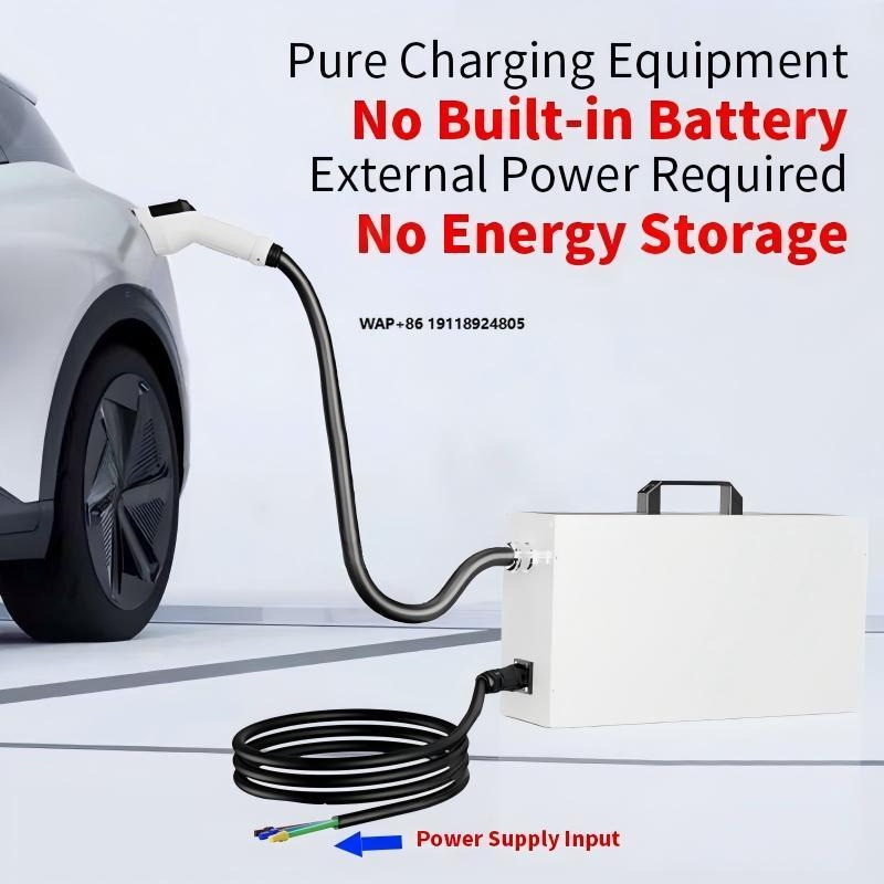 Ev Charger - Neues UN38.3-zertifiziertes DC-Mobilladegerät, schlüsselfertiges EV-Ladesystem, CAN-Kommunikation,