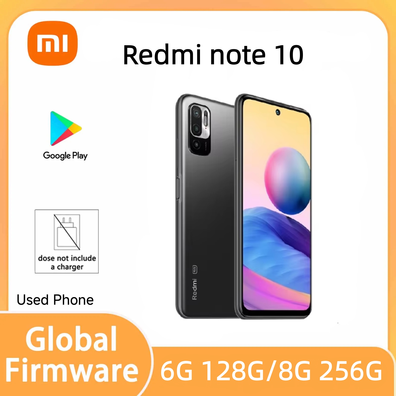 Type 2 Charger - Xiaomi Redmi Note 10 5G 6,5