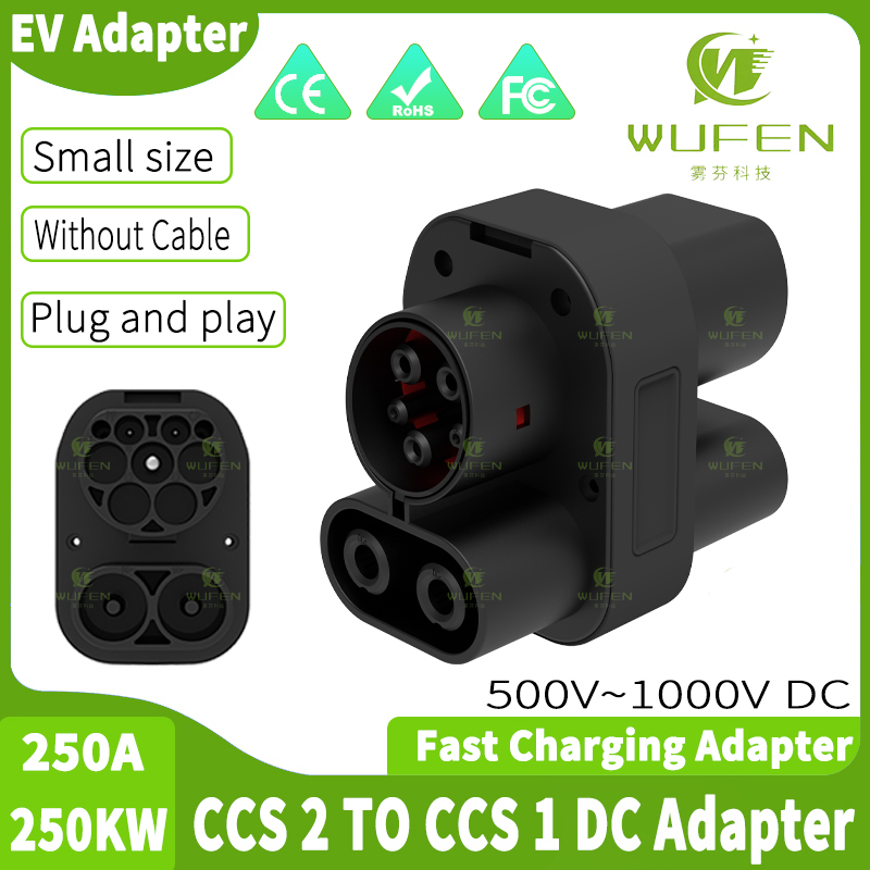 WUFEN AC & DC ccs2 bis ccs1 DC – Ccs2 To Ccs1 Fast Charge Adapter 250Kw Bewertung und Preis