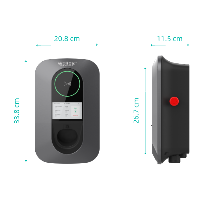 22kW AC Heimladestation EV Wal – Home Ev Charger Bewertung und Preis