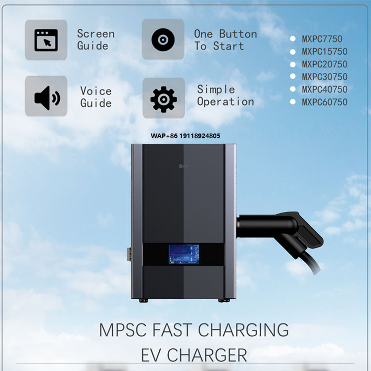 Neue 3-Phasen 64A 40KW Smart D – Ev Charger Bewertung und Preis