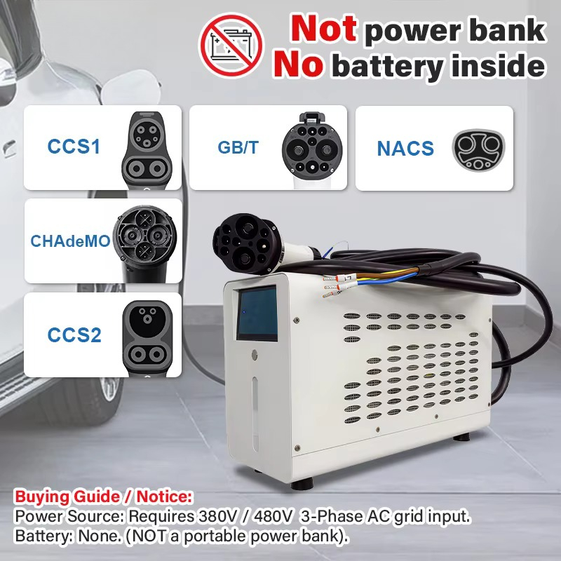Herstellergroßhandel 480V 3-Ph – Ev Charger Bewertung und Preis