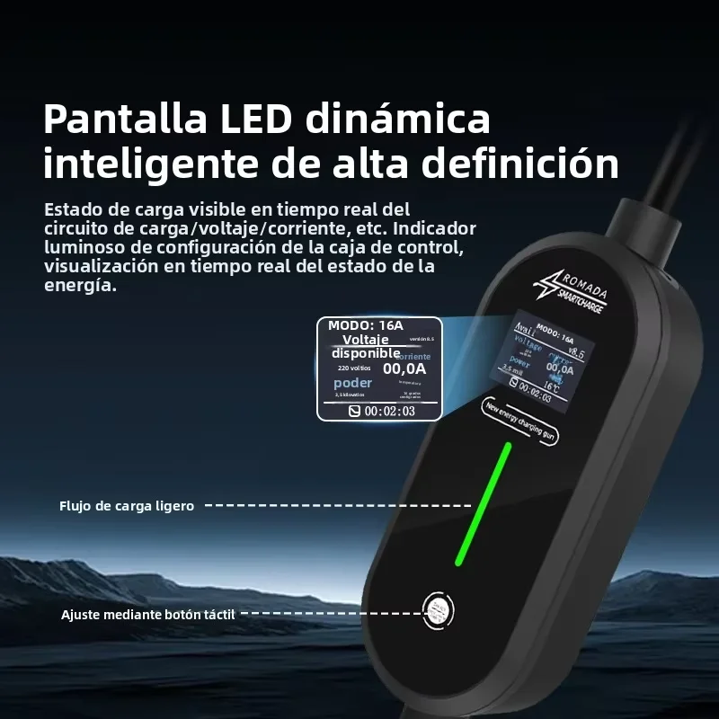 Romada 7kw 32a ev tragbares La – Ev Charger Adapter Bewertung und Preis