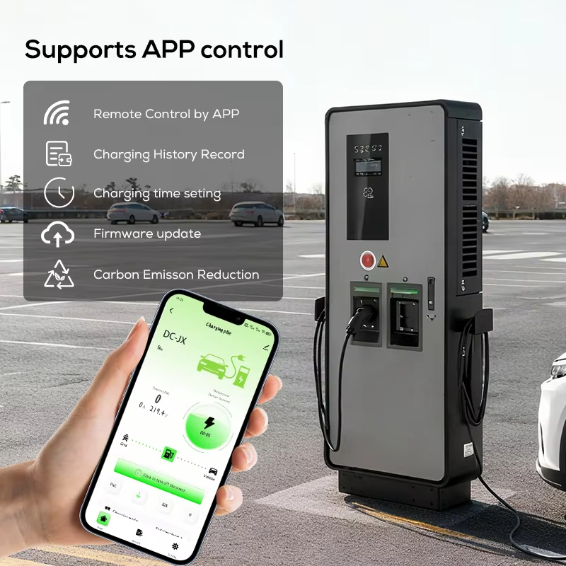 Duale DC-EV-Ladestation 40kW 8 – Ev Charging Pile Bewertung und Preis
