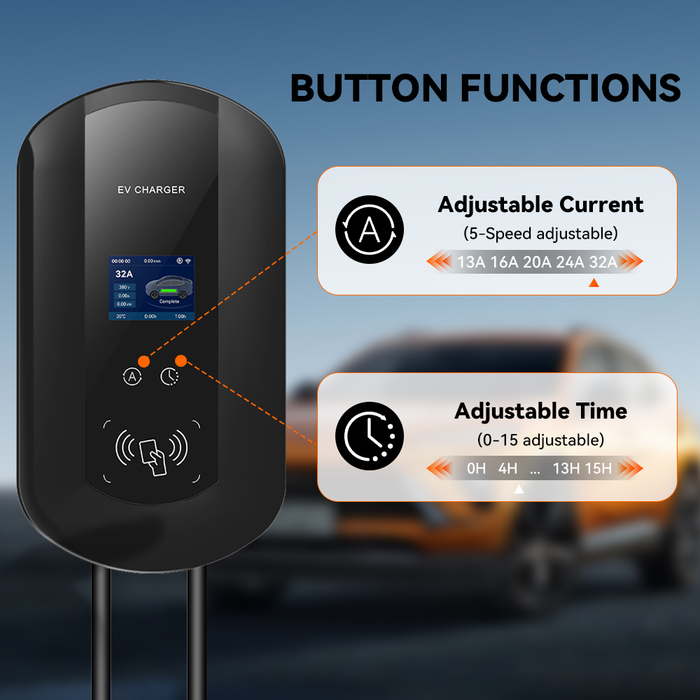 IPENGEN 32A/40A/50A EV-Ladesta – Home Ev Charger Bewertung und Preis